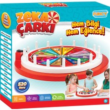 Feyza Design Zeka Çarkı Kutu Oyunu 13 Kategori 520 Soru - Eğlenceli ve Eğitici