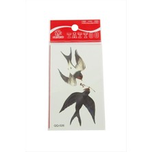 İsmiyle Al Kuş Tattoo Dövme Sticker