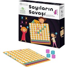 Feyza Design Sayıların Savaşı Zeka ve Akıl Oyunu 7+ Yaş 2 Oyuncu