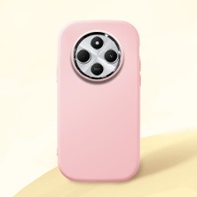 Ucuc Redmi 14C 4g/5g Uyumlu Darbe Emici Kamera Korumalı Pembe Silikon Kılıf