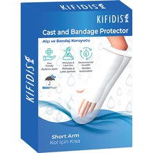 2250 Kifidis Silikon Girişli Alçı ve Bandaj Koruyucu (Kol Için Kısa)