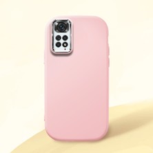 Ucuc Redmi Note 11/note 11S Uyumlu Darbe Emici Kamera Korumalı Pembe Silikon Kılıf