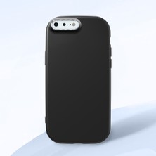 Ucuc iPhone 7 Plus/8 Plus Uyumlu Darbe Emici Kamera Korumalı Siyah Silikon Kılıf