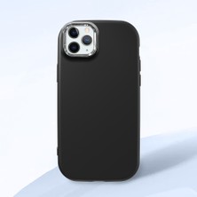 Ucuc iPhone 11 Pro Max Uyumlu Darbe Emici Kamera Korumalı Siyah Silikon Kılıf