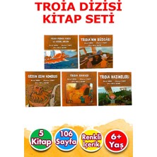 Harika Çocuk Yayınları Troia Dizisi Kitap Seti – 5 Kitap 106 Sayfa Renkli Çocuk Hikaye Kitapları 6+ Yaş