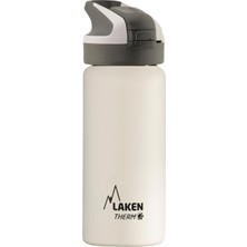 Laken Paslanmaz Çelik Termo Şişe Summit 0,50 L- Beyaz Unisex Matara