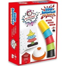 Feyza Design Renkli Hızlı Akıllı Bardaklar - Eğlenceli Çocuk Oyunu