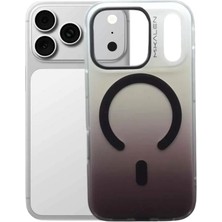 Siyah Detaylı Magsafe 17 Pro Kılıfı