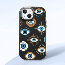 Ucuc iPhone 13/14 Uyumlu Darbe Emici Kamera Korumalı Siyah Silikon Kılıf