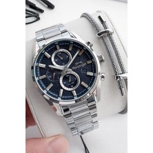 Slazenger Italyan Tasarım Bileklik Hediyeli 2 Yıl Garantili 10 Atm Çelik Erkek Kol Saat ESL.2515.02