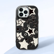 Ucuc iPhone 12/12 Pro Uyumlu Darbe Emici Kamera Korumalı Siyah Silikon Kılıf