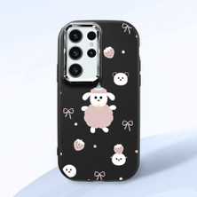 Ucuc Samsung Galaxy S23 Ultra Uyumlu Darbe Emici Kamera Korumalı Siyah Silikon Kılıf