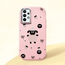 Ucuc Samsung Galaxy A32 4g Uyumlu Darbe Emici Kamera Korumalı Pembe Silikon Kılıf