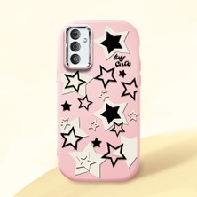 Ucuc Samsung Galaxy M23/M13 Uyumlu Darbe Emici Kamera Korumalı Pembe Silikon Kılıf