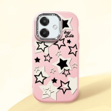 Ucuc Oppo A3/A3X 4g/5g Uyumlu Darbe Emici Kamera Korumalı Pembe Silikon Kılıf