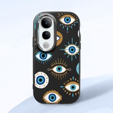 Ucuc Vivo V50 Lite 4g/5g Uyumlu Darbe Emici Kamera Korumalı Siyah Silikon Kılıf