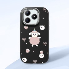 Ucuc Realme C63 4G/C61 Uyumlu Darbe Emici Kamera Korumalı Siyah Silikon Kılıf