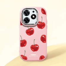 Ucuc Tecno Spark 10 Pro(Kı7) Uyumlu Darbe Emici Kamera Korumalı Pembe Silikon Kılıf