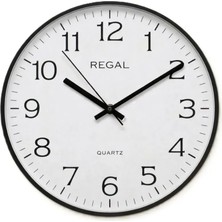 Regal  0250 Bw Ince Çerçeve Slim Duvar Saati