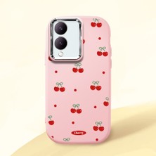 Ucuc Vivo Y28 4g Uyumlu Darbe Emici Kamera Korumalı Pembe Silikon Kılıf