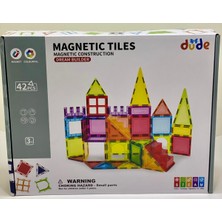 Feyza Design Manyetik Yapı Zeka Blokları 42 Parça - Eğitici Oyuncak
