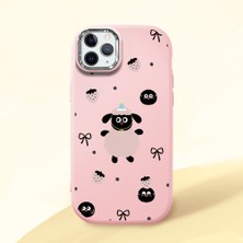 Ucuc iPhone 11 Pro Max Uyumlu Darbe Emici Kamera Korumalı Pembe Silikon Kılıf