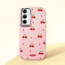 Ucuc Samsung Galaxy A35 Uyumlu Darbe Emici Kamera Korumalı Pembe Silikon Kılıf