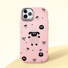 Ucuc iPhone 11 Pro Uyumlu Darbe Emici Kamera Korumalı Pembe Silikon Kılıf