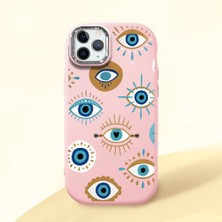 Ucuc iPhone 11 Pro Uyumlu Darbe Emici Kamera Korumalı Pembe Silikon Kılıf