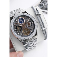 Ferrucci Otomatik ve Kurmalı Güneş ve Mehtap Kadranlı 2 Yıl Garantili Erkek Kol Saati BFC.M3571.S2