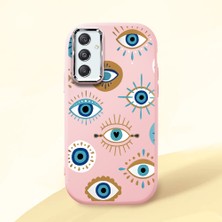 Ucuc Samsung Galaxy M34 Uyumlu Darbe Emici Kamera Korumalı Pembe Silikon Kılıf
