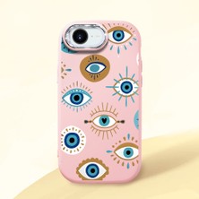 Ucuc iPhone 16E Uyumlu Darbe Emici Kamera Korumalı Pembe Silikon Kılıf