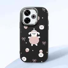 Ucuc Redmi 13/13X Uyumlu Darbe Emici Kamera Korumalı Siyah Silikon Kılıf