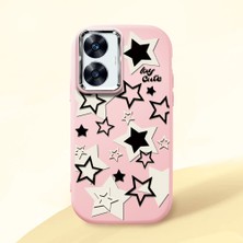 Ucuc Realme C55 Uyumlu Darbe Emici Kamera Korumalı Pembe Silikon Kılıf