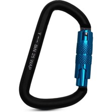 Yoke Bk Alüminyum Karabina (Cp) Blue Gate N-2301-CP-5 (Mavi Likit)