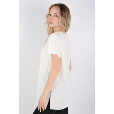 Venilife V Yaka Kısa Kol T-Shirt