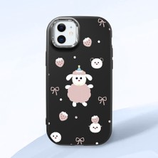 Ucuc iPhone 12 Mini Uyumlu Darbe Emici Kamera Korumalı Siyah Silikon Kılıf