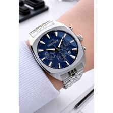 Slazenger Italyan Tasarım Bileklik Hediyeli 2 Yıl Garantili 10 Atm Çelik Erkek Kol Saat ESL.2574.390