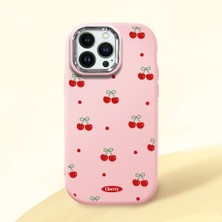 Ucuc iPhone 12/12 Pro Uyumlu Darbe Emici Kamera Korumalı Pembe Silikon Kılıf