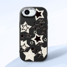 Ucuc iPhone 16E Uyumlu Darbe Emici Kamera Korumalı Siyah Silikon Kılıf