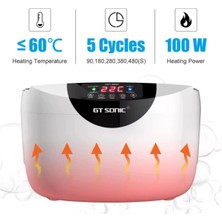 GT Sonic Dijital Ultrasonik Temizleyici 2.5 Litre 100W