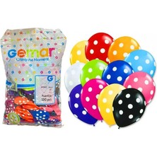 Gemar Erbay GS90 Puantiyeli Balon 100LÜ 26CM 947533