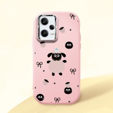 Ucuc Poco X5 Pro 5g Uyumlu Darbe Emici Kamera Korumalı Pembe Silikon Kılıf