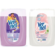 Vernel Çamaşır Yumuşatıcı 5 Lt Relax ve Hassas 2 Li