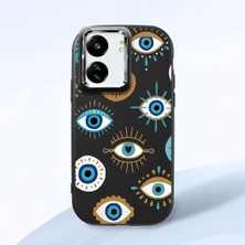 Ucuc Poco C65 Uyumlu Darbe Emici Kamera Korumalı Siyah Silikon Kılıf