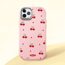 Ucuc iPhone 11 Pro Uyumlu Darbe Emici Kamera Korumalı Pembe Silikon Kılıf