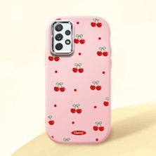 Ucuc Samsung Galaxy A72 Uyumlu Darbe Emici Kamera Korumalı Pembe Silikon Kılıf