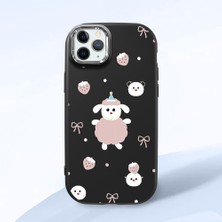 Ucuc iPhone 11 Pro Max Uyumlu Darbe Emici Kamera Korumalı Siyah Silikon Kılıf