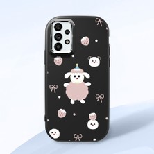 Ucuc Samsung Galaxy A73 Uyumlu Darbe Emici Kamera Korumalı Siyah Silikon Kılıf