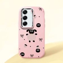 Ucuc Tecno Camon 40(Cm5) Uyumlu Darbe Emici Kamera Korumalı Pembe Silikon Kılıf